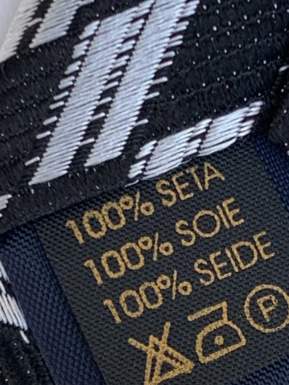 VITO RUFOLO 100% Silk Tie for Men Made in Italy 57